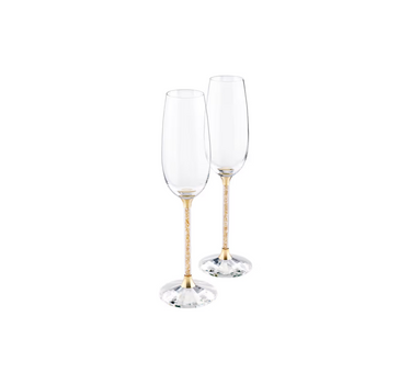 SWAROVSKI CRYSTALLINE TOASTING FLUTES