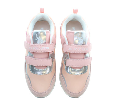 US POLO ASSN. KIDS TRAINERS IN PINK