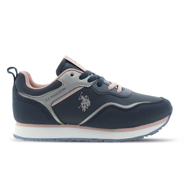 US POLO ASSN. KIDS TWO-COLOUR TRAINERS