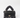 PIA ROSSINI ECO FUR BAG IN BLACK-GREY