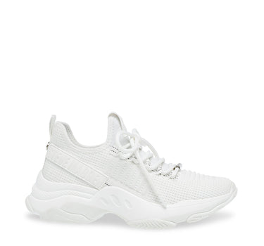 STEVE MADDEN MAC2 SNEAKERS IN WHITE