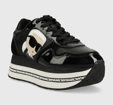 KARL LAGERFELD VELOCITA MAX SNEAKERS IN BLACK