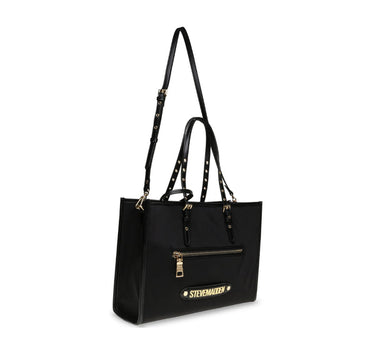 STEVE MADDEN BFLOYD TOTE IN BLACK