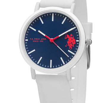 US POLO ASSN. UNISEX SILICON STRAP WITH S.S. BUCKLE & SOFT TOUCH FINISHING