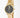 US POLO WOMEN'S PLATED STAINLESS STEEL BAND WITH PERSONALIZED BUCKLE