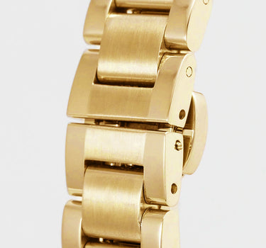 US POLO WOMEN'S PLATED STAINLESS STEEL BAND WITH PERSONALIZED BUCKLE