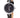 US POLO WOMEN'S BLACK CALF LEATHER STRAP WITH PERSONALIZED BUCKLE