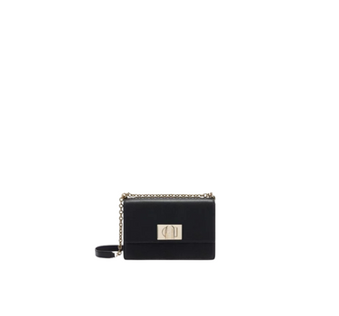 FURLA 1927 MINI CROSSBODY BAG IN BLACK