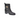 LAURA BIAGOTTI BLOCK HEEL ANKLE  BOOT IN BLACK WITH GOLD DETAILING