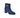 LAURA BIAGOTTI BLOCK HEEL ANKLE  BOOT IN NAVY WITH GOLD DETAILING