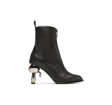 KARL LAGERFELD  IKON HEEL ZIP BOOTS