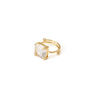 SODINI COCO RING IN WHITE