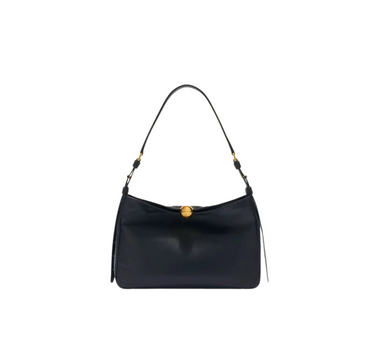 FURLA SFERA SOFT M SHOULDER BAG IN BLACK