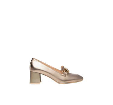 NERO GIARDINI LOAFERS IN BRONZE