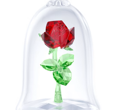 SWAROVSKI BEAUTY AND THE BEAST ENCHANTED ROSE IN RED