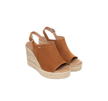 NERO GIARDINI WOMENS SUEDE WEDGES