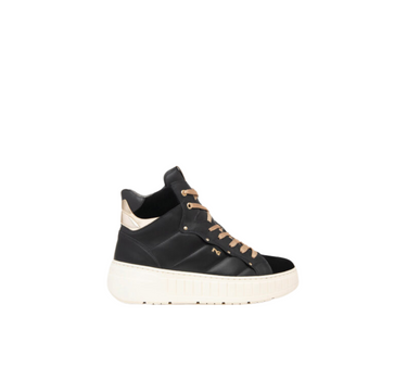 NERO GIARDINI TRAINERS IN BLACK