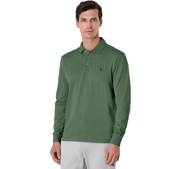 US POLO LONG SLEEVE POLO SHIRT