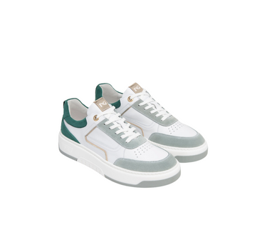 NERO GIARDINI WOMENS LEATHER TRAINERS