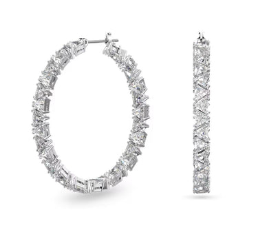 SWAROVSKI ORTYX HOOP EARRINGS