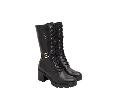 NERO GIARDINI ANKLE BOOTS IN BLACK