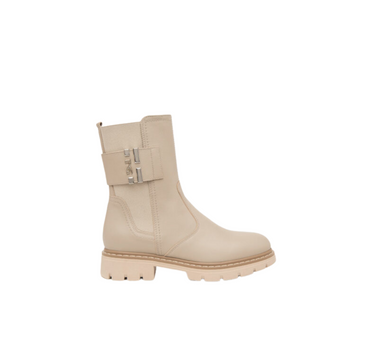 NERO GIARDINI ANKLE BOOTS IN NUDE