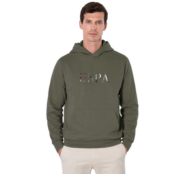 US POLO MEN HOODY FLEECE