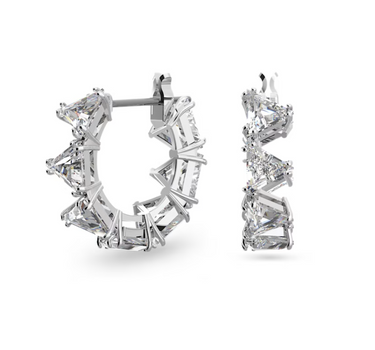 SWAROVSKI ORTYX HOOP EARRINGS