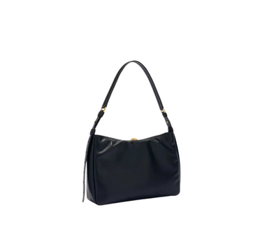 FURLA SFERA SOFT M SHOULDER BAG IN BLACK