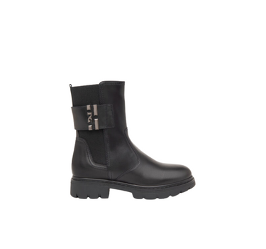 NERO GIARDINI ANKLE BOOTS IN BLACK