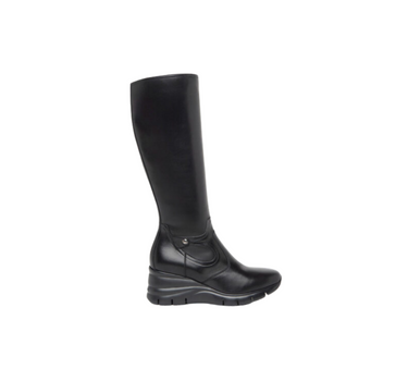 NERO GIARDINI KNEE HIGH BOOTS IN BLACK