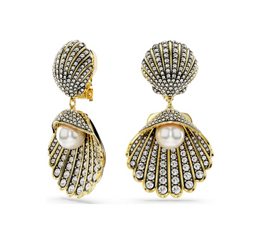 SWAROVSKI IDYLLIA CLIP EARRINGS