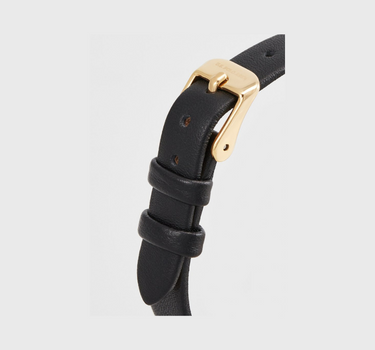 US POLO WOMEN CAMILLE BLACK CALF LEATHER STRAP WITH PERSONALIZED BUCKLE