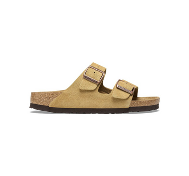 BIRKENSTOCK ARIZONA SUEDE LEATHER IN NUDE