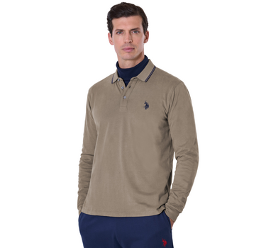 US POLO MEN TIMELESS LONG SLEEVE SHIRT