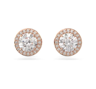 SWAROVSKI CONSTELLA STUD EARRINGS ROUND CUT