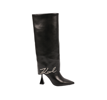 KARL LAGERFELD BOOTS IN BLACK