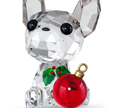 SWAROVSKI HOLIDAY CHEERS FRENCH BULLDOG