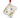 SWAROVSKI HOLIDAY CHEERS GINGERBREAD GIFT ORNAMENT