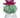 SWAROVSKI CRYSTAL FLOWERS BORDEAUX CACTUS