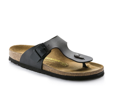 BIRKENSTOCK MADRID BIRKO FLOR NARROW FIT IN BLACK