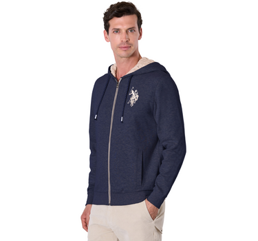 US POLO MEN ZIP UP HOODY