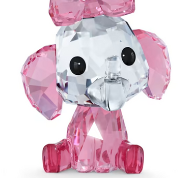 SWAROVSKI BABY ANIMALS CHEERY THE ELEPHANT IN PINK