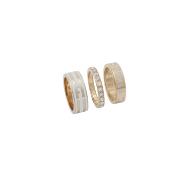 FURLA ARCH STRIPE RING SET