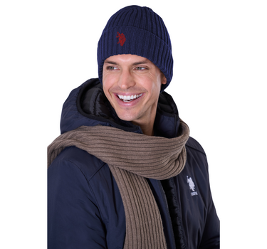 US POLO MEN SOFT WOOL HAT