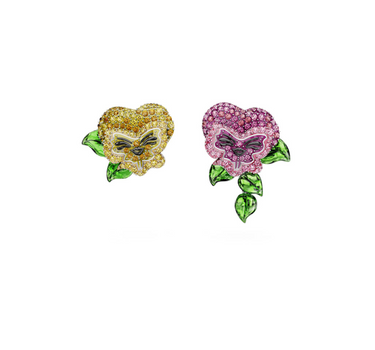 SWAROVSKI ALICE IN WONDERLAND STUD EARRINGS