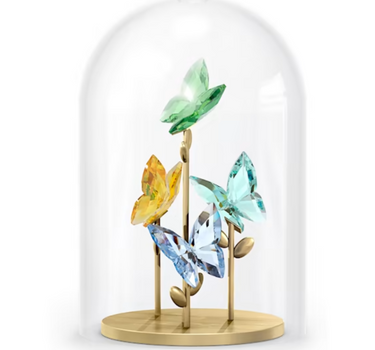 SWAROVSKI JUNGLE BEATS BUTTERFLY BELL JAR