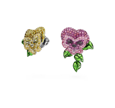 SWAROVSKI ALICE IN WONDERLAND STUD EARRINGS