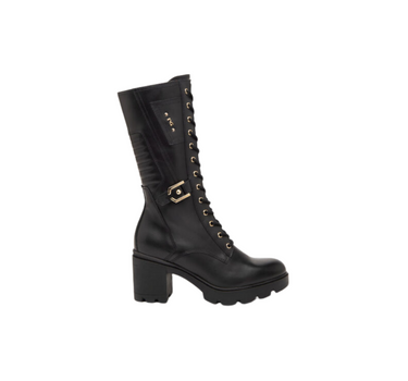 NERO GIARDINI ANKLE BOOTS IN BLACK