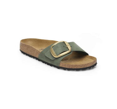 BIRKENSTOCK MADRID BIG BUCKLE NUBUCK LEATHER NARROW FIT